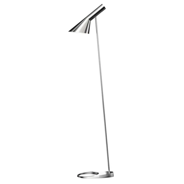 AJ Floor Lamp - Polished stainless steel