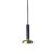 Pholc Blend 9 Pendant Black-brass