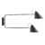 House Doctor Club Wall Lamp Double Arm