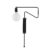 House Doctor Swing Wall Lamp Black Small, 35 Cm