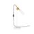 Konsthantverk Stav Table Lamp White/raw Brass