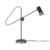 Konsthantverk Kusk Table Lamp Raw Iron/black Leather