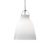 Fritz Hansen Caravaggio 2 Pendant White Opal Glass-grey Textile Cord