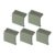 Muuto Mini Stacked 2.0 Clips, 5 Pack Green