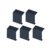 Muuto Mini Stacked 2.0 Clips, 5 Pack Midnight Blue