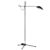 Watt & Veke Spoon Floor Lamp Matte Black Brass