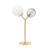 House Doctor Twice Table Lamp Brass