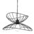 Globen Lighting Ray Ceiling Lamp Ø 45 Cm Matte Black