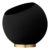 Aytm Globe Flowerpot Ø37 Cm Black