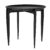 Fritz Hansen Foldable Tray Table Ø 45 Cm Black