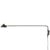 Watt & Veke Kelly Wall Lamp Long Arm Black-gold