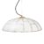 Globen Lighting Ombrello Pendant Lamp Ø60 Cm White Glass Brass