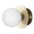 Globen Lighting Art Deco Ip44 Wall Lamp/ceiling Lamp Brushed Brass