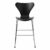 Fritz Hansen 3177 Series 7 Junior Chair Chrome Black