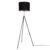 By Rydéns Rina Floor Lamp Black