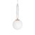 Globen Lighting Torrano Pendant Lamp 15 Cm White