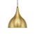 Fritz Hansen Silhuet Ceiling Lamp Ø30 Cm Brushed Brass