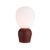 Belid Buddy Table Lamp Opalglass Dark Rost (red-brown)