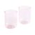 Hay Tint Tumbler Glass 30 Cl 2-pack Pink