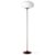 Gubi Stemlite Floor Lamp 150 Cm Black Red