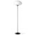 Gubi Stemlite Floor Lamp 150 Cm Black Chrome