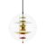 Verpan Vp Globe Brass Pendant Lamp Ø40 Cm