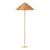 Gubi 9602 Floor Lamp Brass-wicker Willow