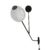 Gubi Satellite Wall Lamp Black-white