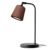 New Works Material Table Lamp Smoked Oak