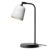 New Works Material Table Lamp White Marble