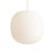 New Works Lantern Pendant Lamp Medium Frosted White Opal Glass