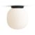 New Works Lantern Ceiling Lamp Medium Frosted White Opal Glass