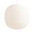 New Works Lantern Pendant Lamp Large Frosted White Opal Glass