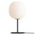 New Works Lantern Table Lamp Medium Frosted White Opal Glass