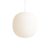 New Works Lantern Pendant Lamp Small Frosted White Opal Glass