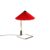 Hay Matin Table Table Lamp Ø30 Cm Bright Red Shade