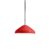 Hay Pao Steel Pendant Lamp Ø23 Cm Red