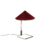 Hay Matin Table Table Lamp Ø30 Cm Oxide Red Shade