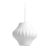 Hay Nelson Bubble Pear Crisscross Pendant Lamp S Off White