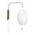 Hay Nelson Bubble Cigar Wall Lamp Off White