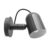 Hay Noc Wall Button Wall Lamp Dark Grey