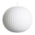 Hay Nelson Bubble Ball Pendant Lamp L Off White