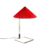 Hay Matin Table Table Lamp Ø38 Cm Bright Red Shade