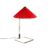 Hay Matin Table Table Lamp Ø38 Cm Bright Red Shade