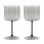 Hay Tint Wine Glass 25 Cl 2-pack Grey