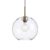 Belid Gloria Pendant Lamp Ø32 Cm Brass-clear Glass