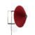 Hay Matin Wall Lamp Ø30 Cm Oxide Red Shade