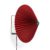 Hay Matin Wall Lamp Ø38 Cm Oxide Red Shade