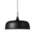 Northern Acorn Pendant Lamp Matte Black