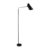 Northern Birdy Swing Floor Lamp Black-brass